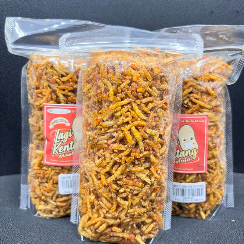 

Piscoklegit_ Kering Kentang Mustofa 100Gr Pedas Manis Enak Gurih Renyah Dan Lezat