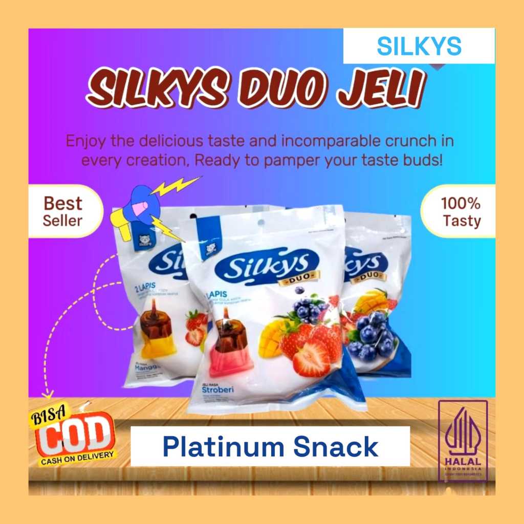 

Silkys Duo | Dua Lapis | Isi 10 Pcs @ 26 Gr
