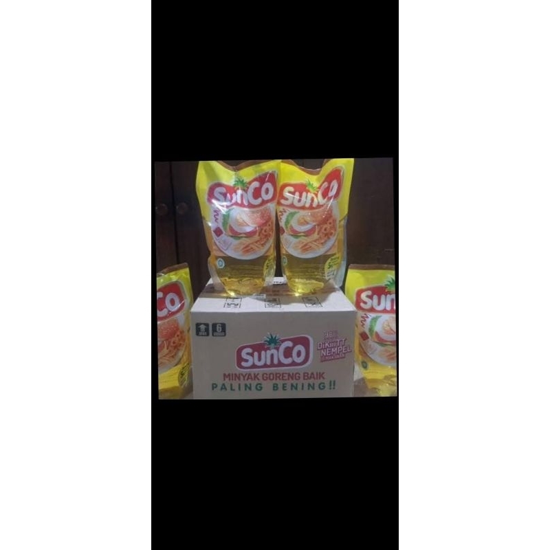 

MINYAK SUNCO 2 LITER 1 KARDUS BELI 5 KARDUS GRATIS 1 KARDUS