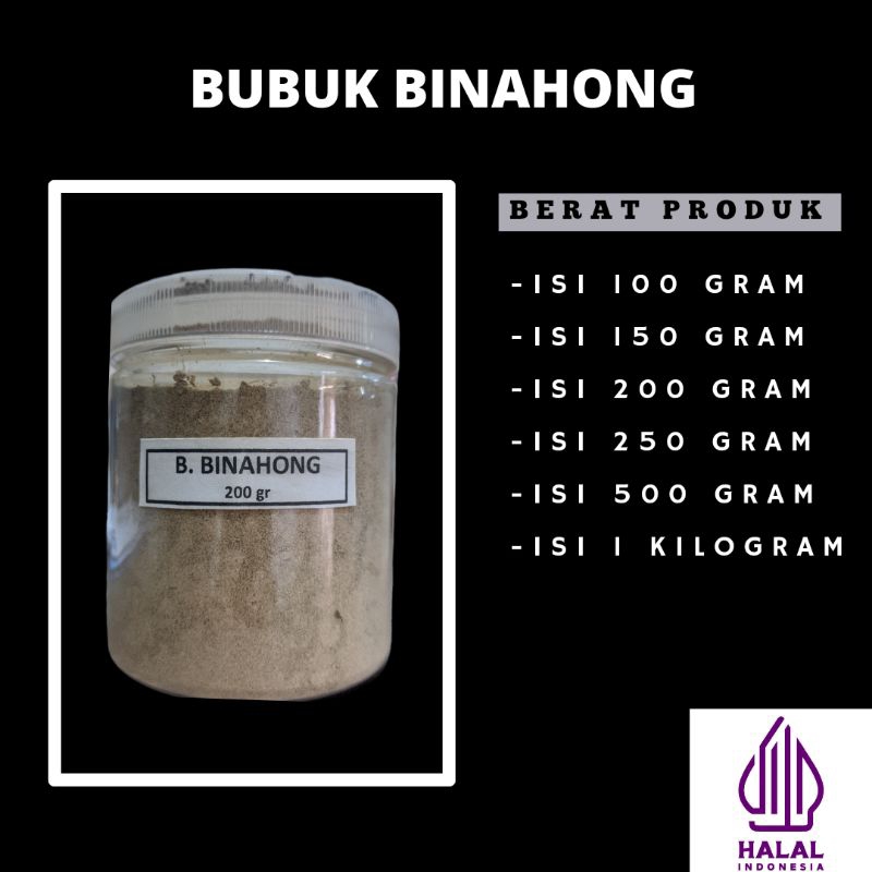 

Bubuk binahong rempah herbal 100% original