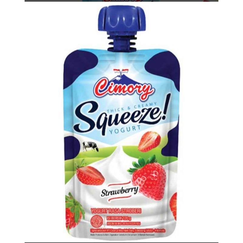 

Cimory Yogurt Squeeze Strawberry 120 gram