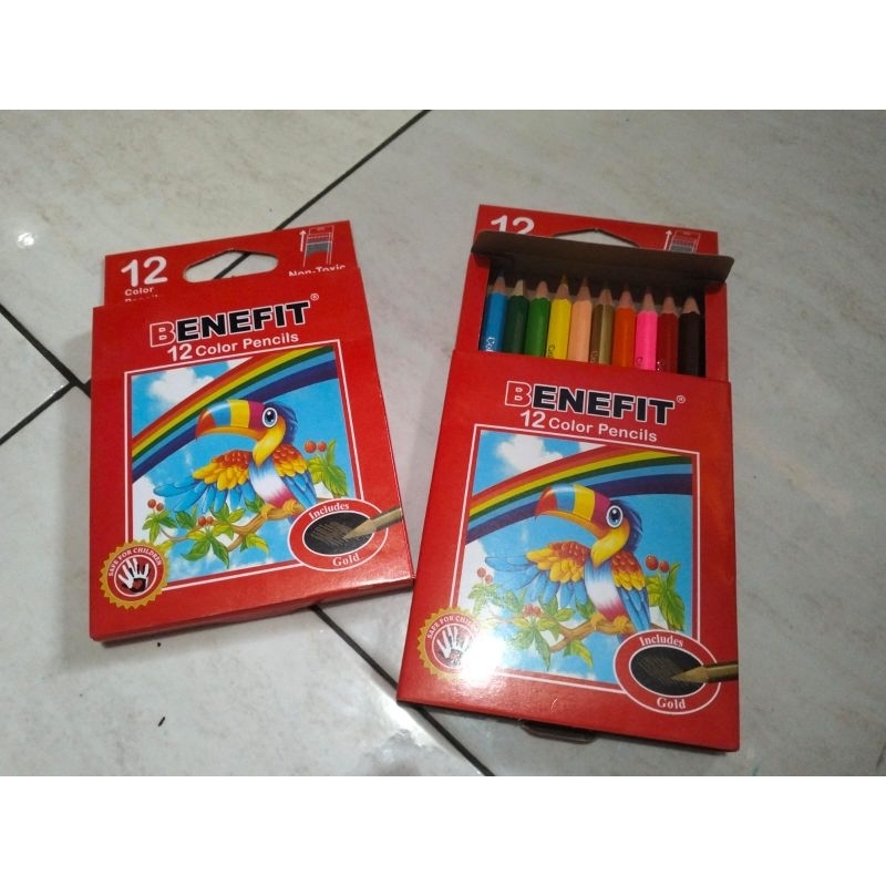 

pensil warna / color pencils ||Benefit 18/24 color