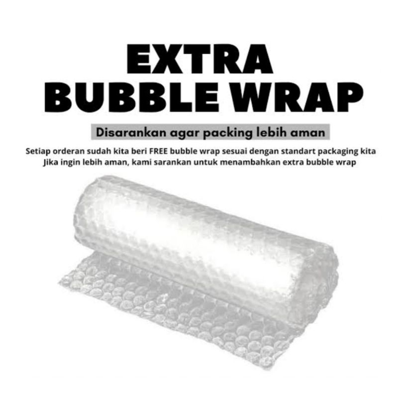 

Tambahan Packing Bubble Wrap & Kardus