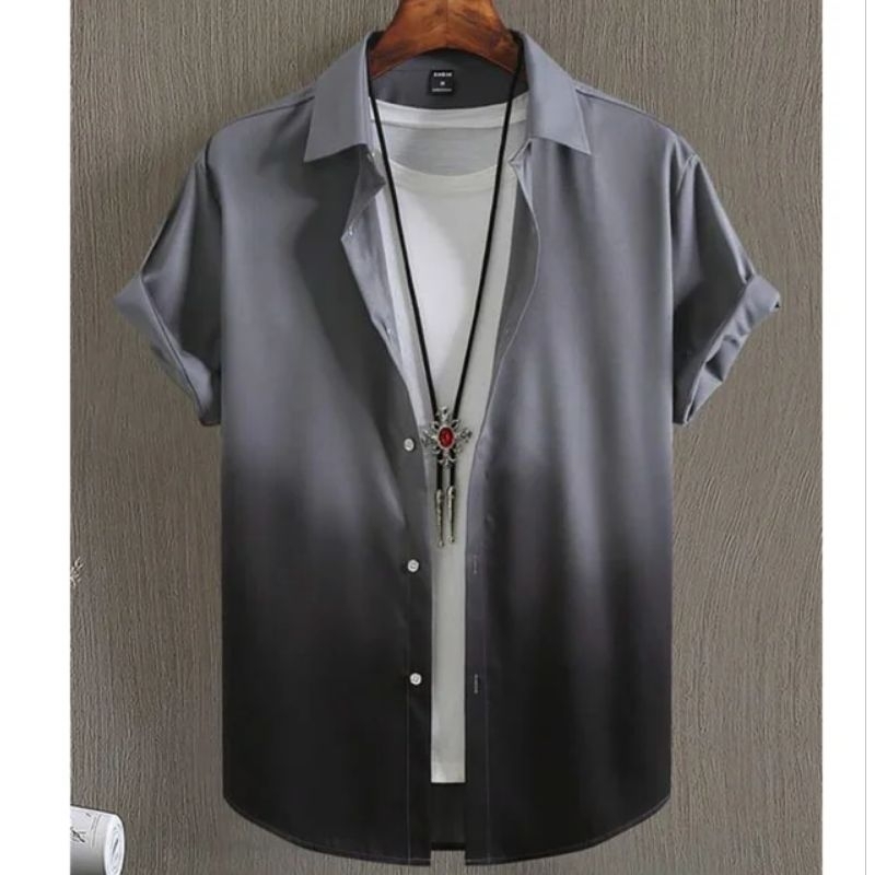 Kemeja Pria Gradasi warna