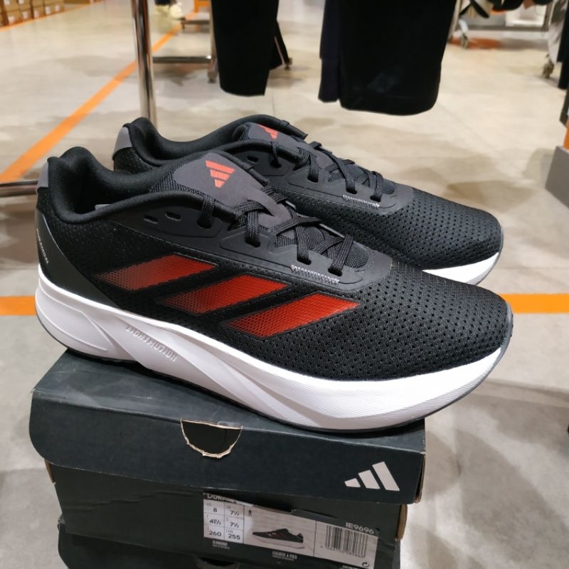 Sepatu Lari Adidas Duramo SL Men Black Red Original IE9696