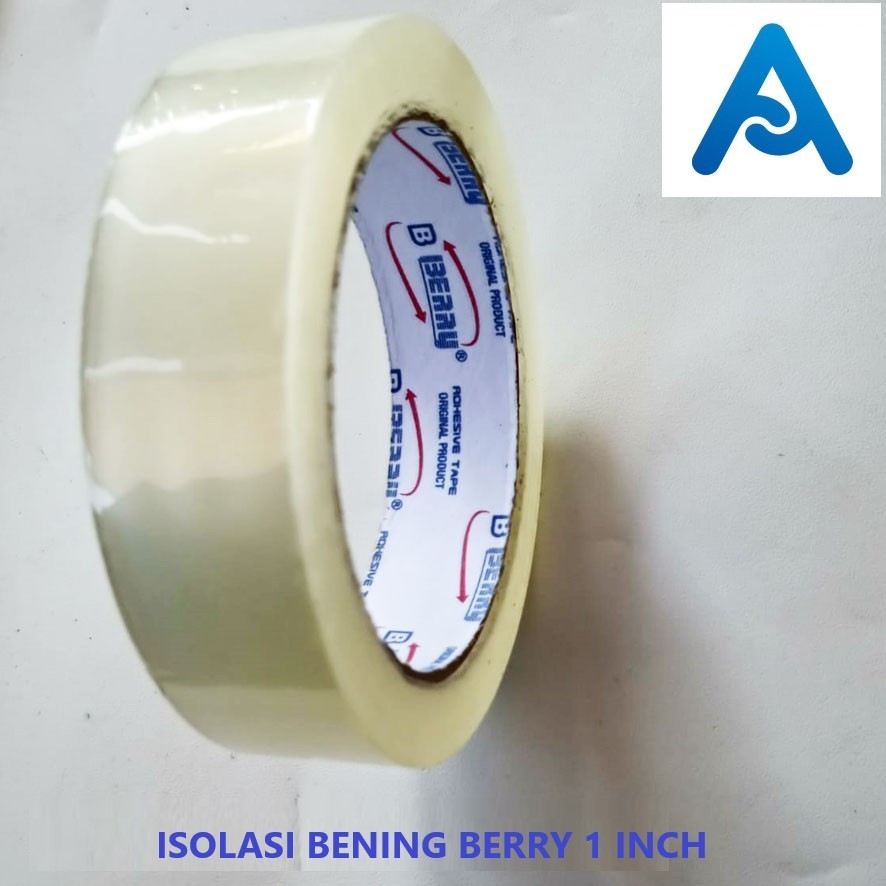 

Selotip Solatip Isolasi Lakban Bening 1 Inch