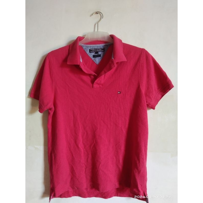 Paket Borongan 5 pcs Kaos Polo Tommy Hilfiger Lacoste Beanpole Fantom Nevada second preloved