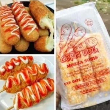 

CORNDOG JUMBO ISI 3 (ISIAN SOSIS MOZZA) BY YUK NING