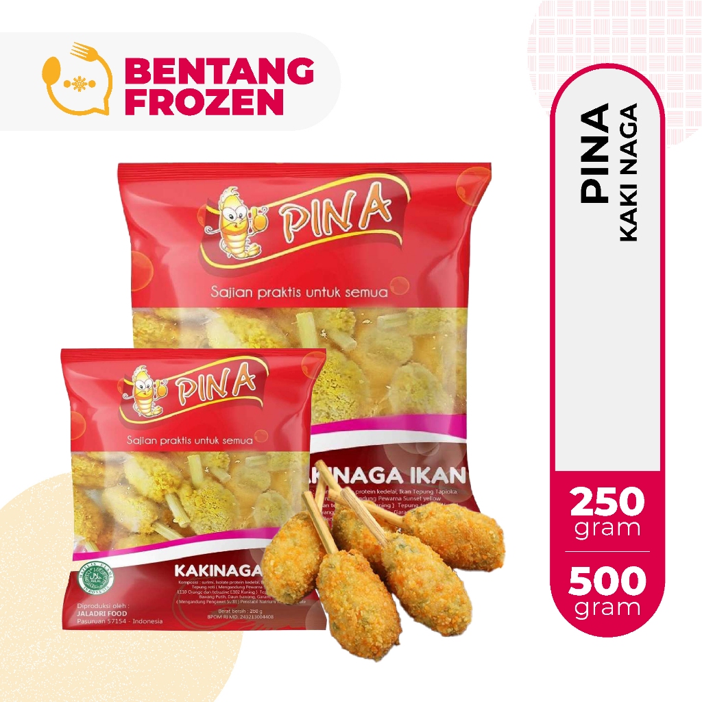 

Pina Kaki Naga 250gr - 500gr / Pipi Kaki Naga Frozen