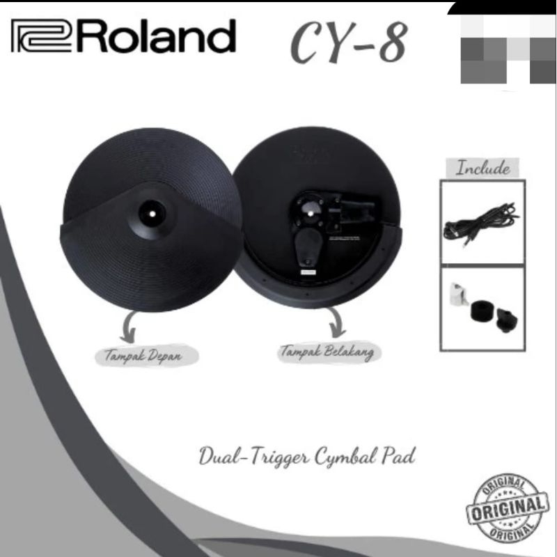 [Ready Stock] Roland Cymbal Electric Drum Roland CY8 CY-8 CY 8