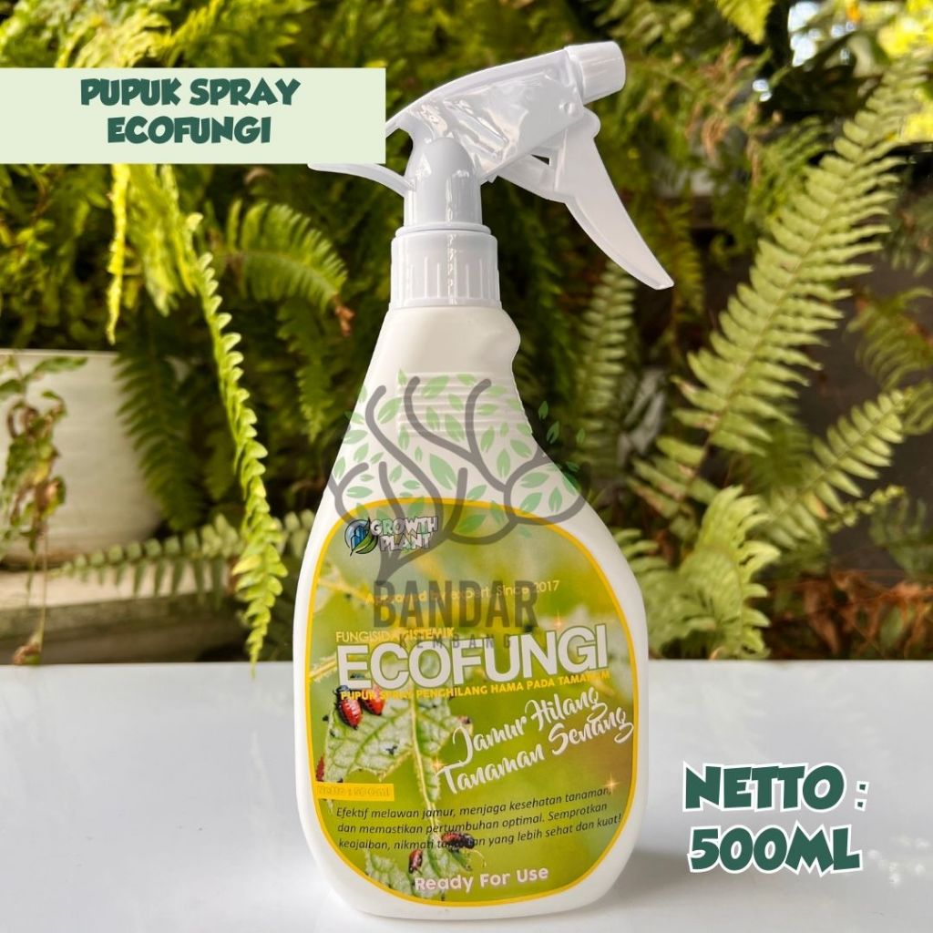 ECOFUNGI Pupuk Spray Fungisida Mengatasi Hama Jamur Tanaman Hias