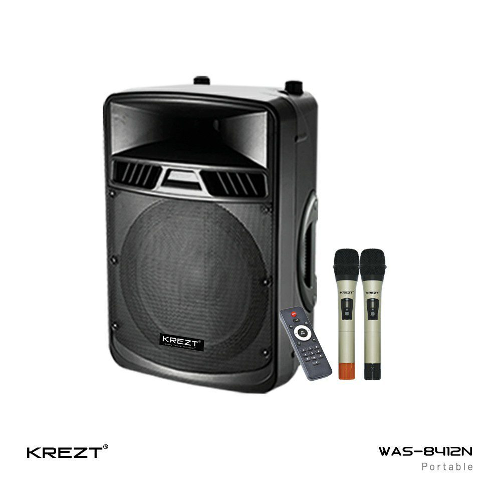 Krezt WAS-8412 Speaker Portable Wireless