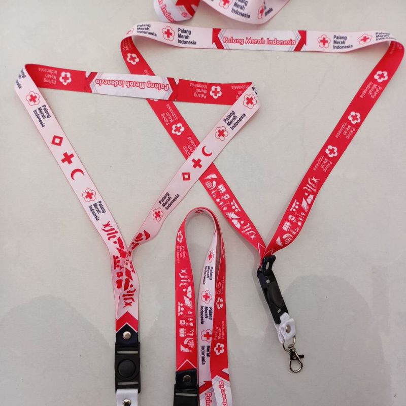 

TALI LANYARD ID CARD PALANG MERAH INDONESIA PMI DESAIN 13