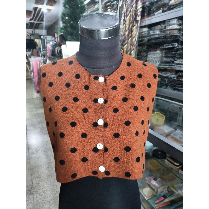 atasan rompi wanita kekinian