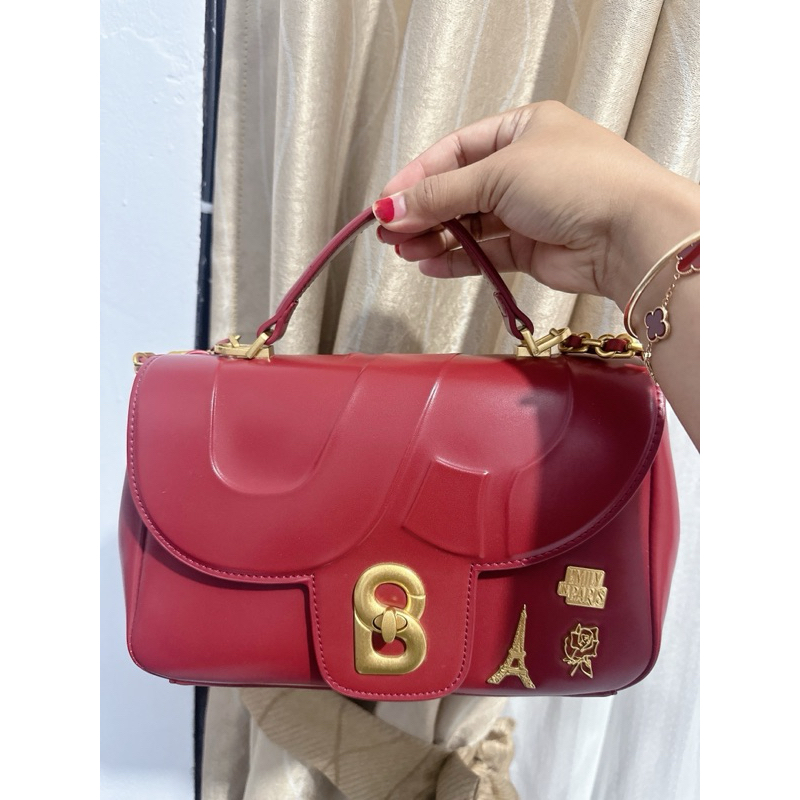 PRELOVED Alma Bag Medium Emily Paris Buttonscarves❗️