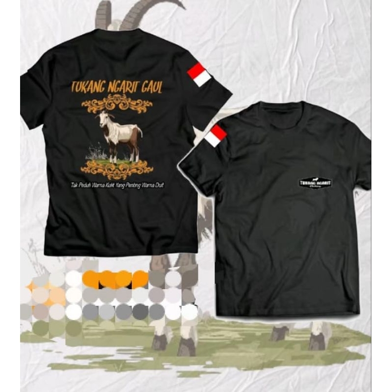 KAOS TUKANG NGARIT GAUL DTF KAMBING