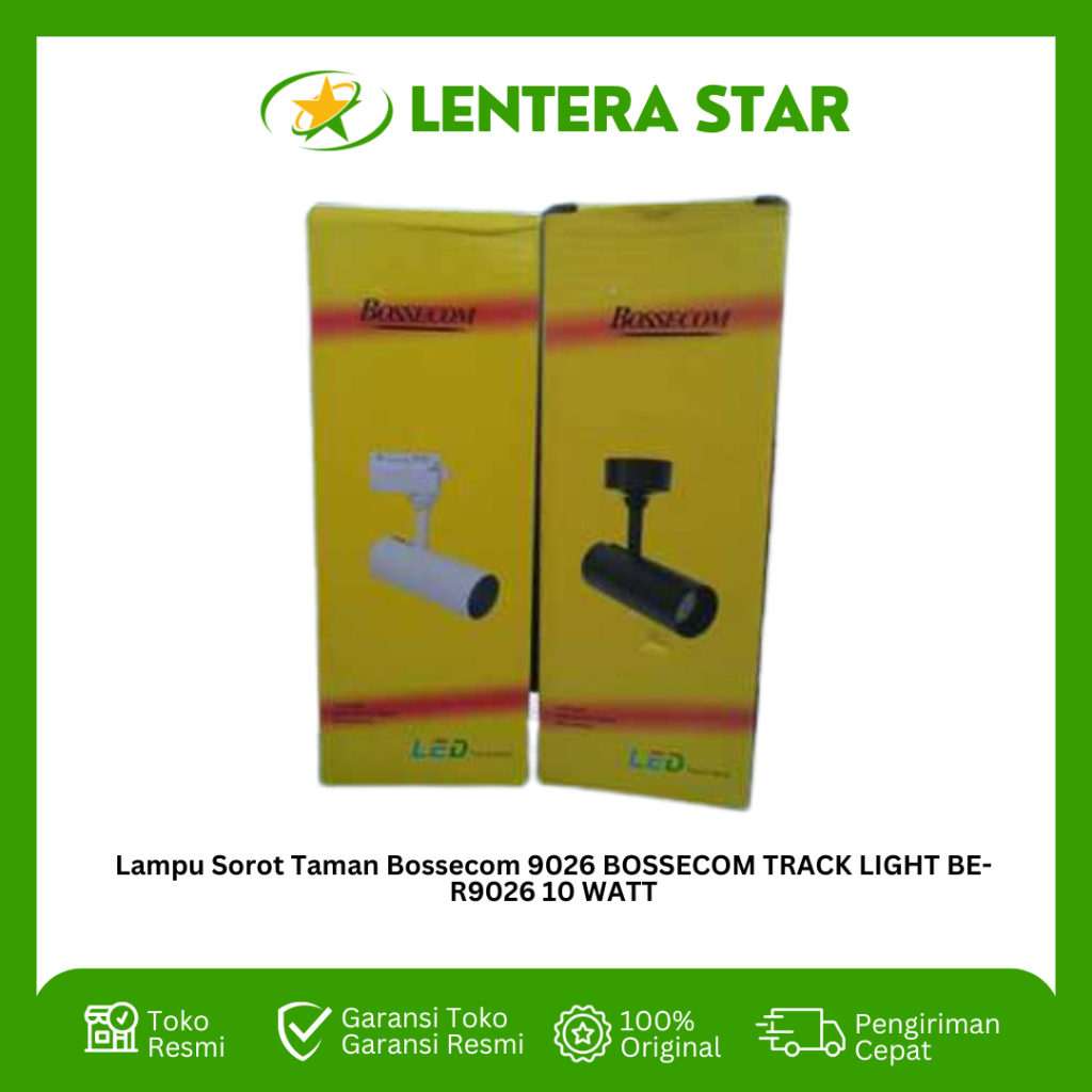 Lampu Sorot Taman Bossecom 9026 BOSSECOM TRACK LIGHT BE-R9026 10 WATT