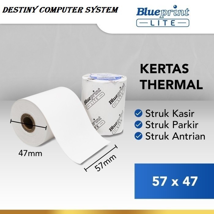 

Kertas Thermal Blueprint 57 x 47 Lite