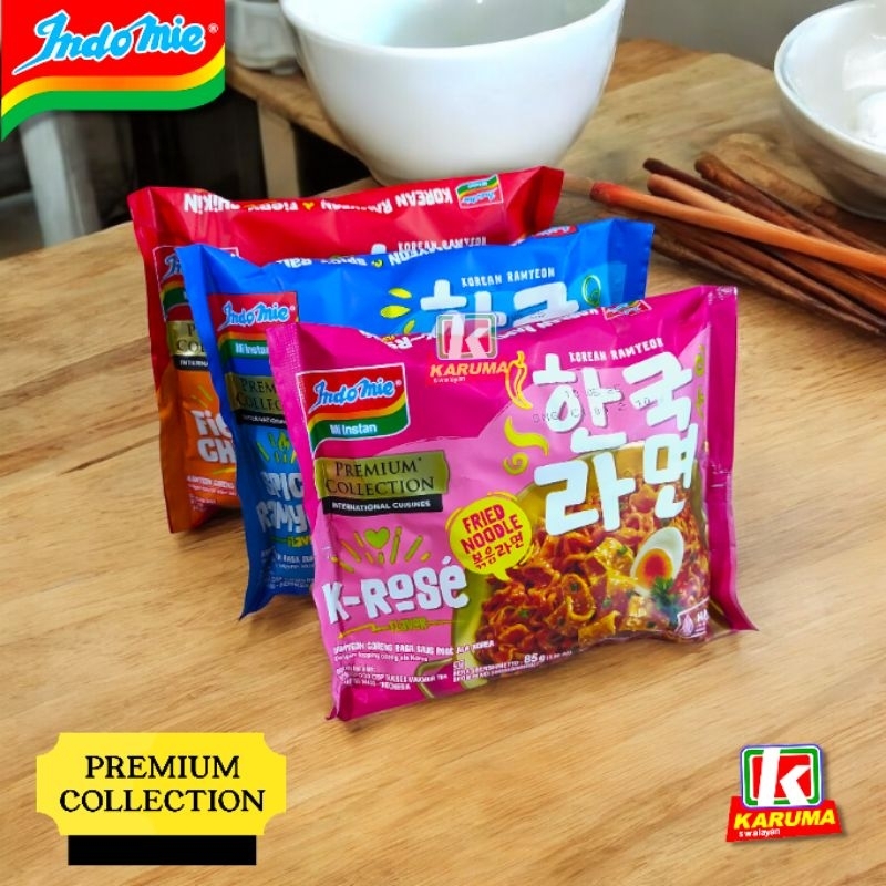 

Indomie Korean Ramyoen Series 83g-94g | Goreng/Rebus(Kuah) Mi instan PREMIUM COLLECTION