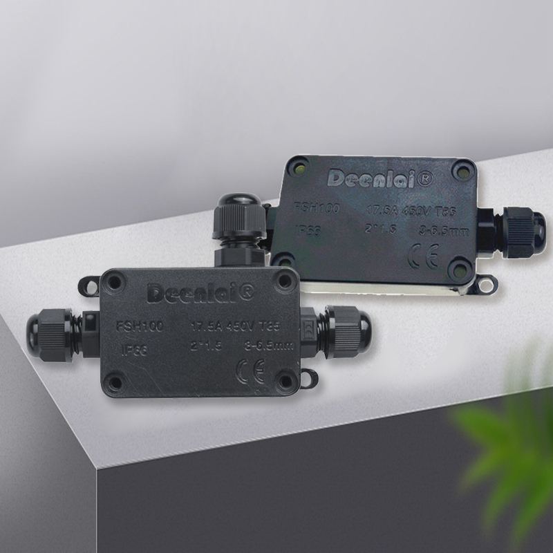 Waterproof Junction Box Connector Kotak Tahan Air Konektor Kabel Sambungan IP66 Anti Air