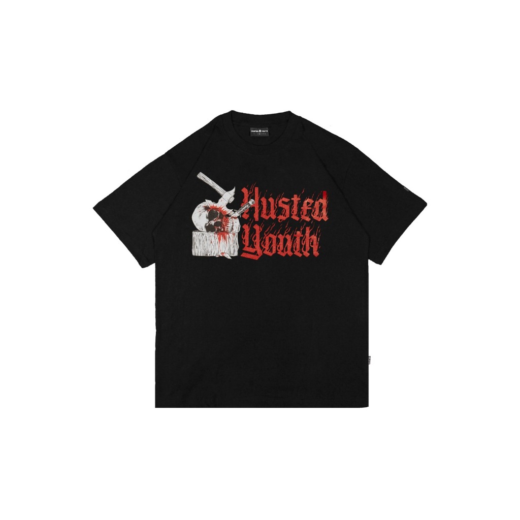 HUSTED KAOS HITAM HAMRUD TS