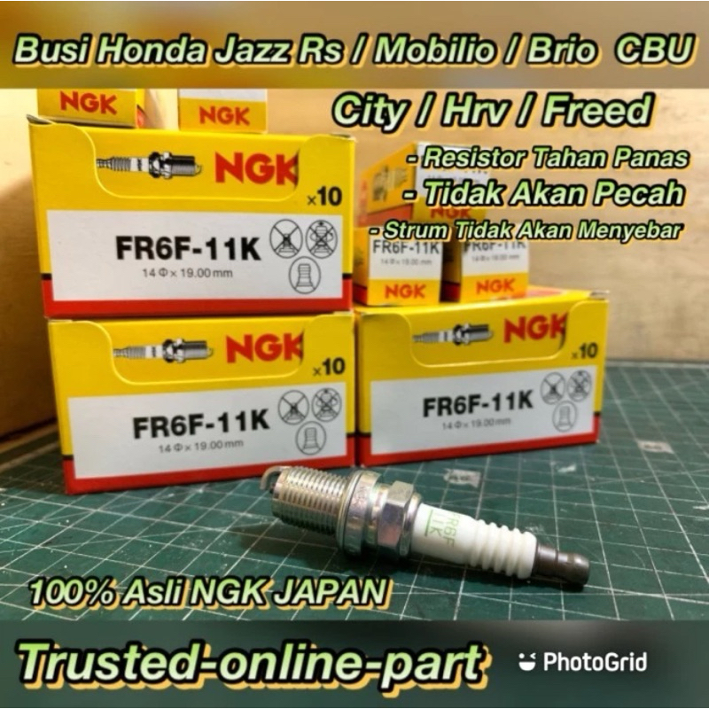 Busi Honda Mobilio/Brio 100% Asli NGK