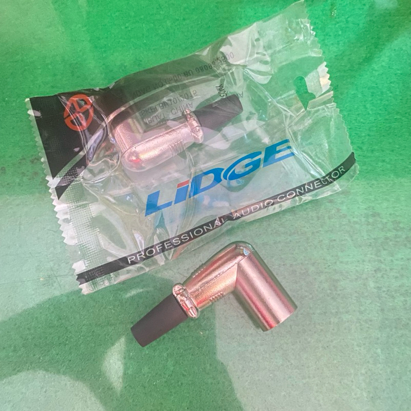 Jack Canon XLR L Lidge MALE SILVER