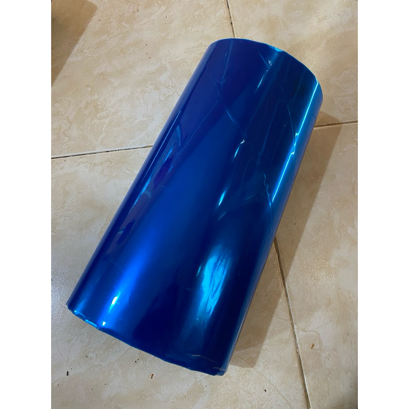 stiker skotlet hybrid buat kaca,warna biru tua