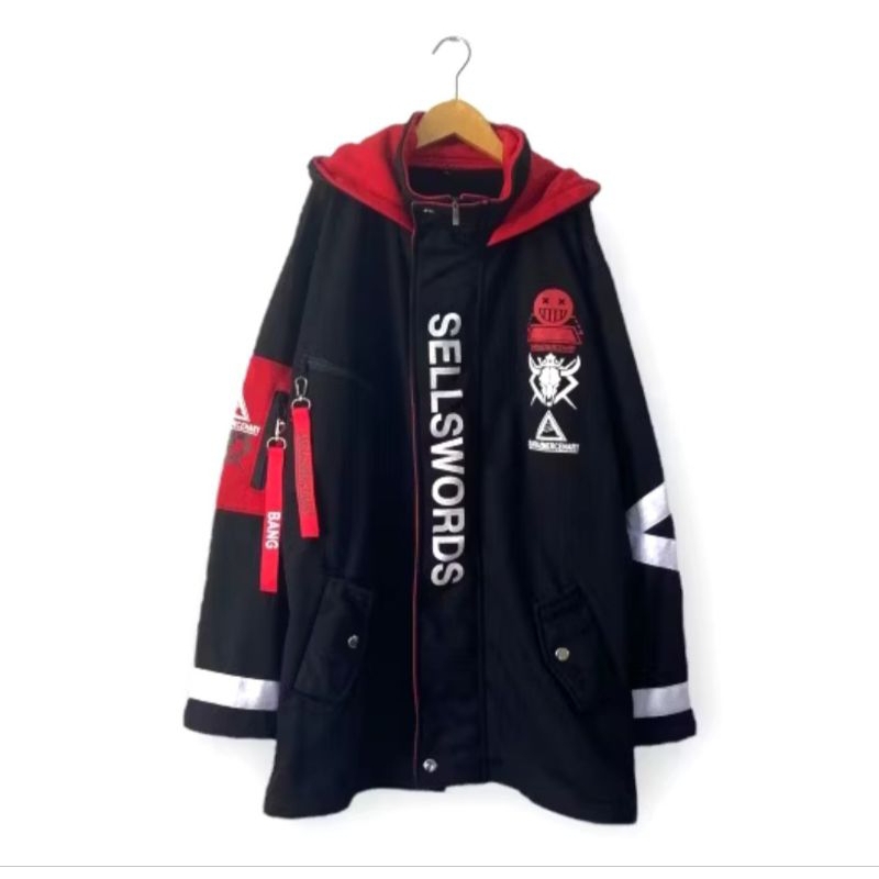 Jaket Anime Sarkaz Mercenary Arknights
