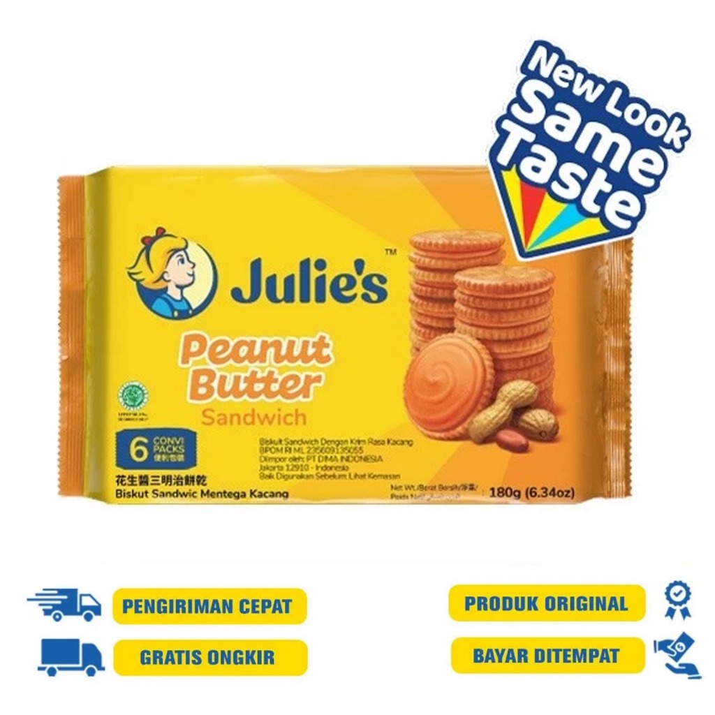 

Julies Peanut Butter 180 gr