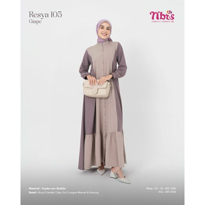 gamis nibras Resya 105