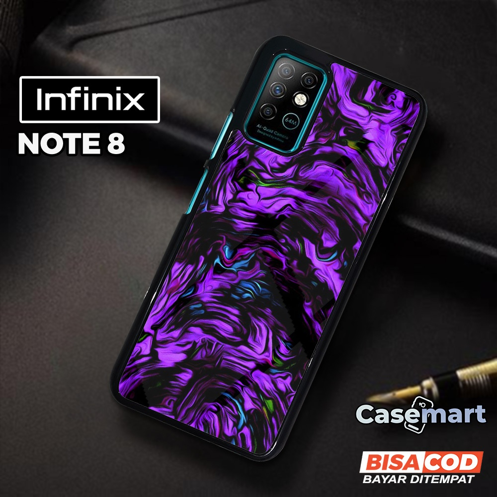 Case INFINIX NOTE 8 Casing INFINIX NOTE 8 Casemart [ABST] Case Glossy Case Aesthetic Custom Case Ani
