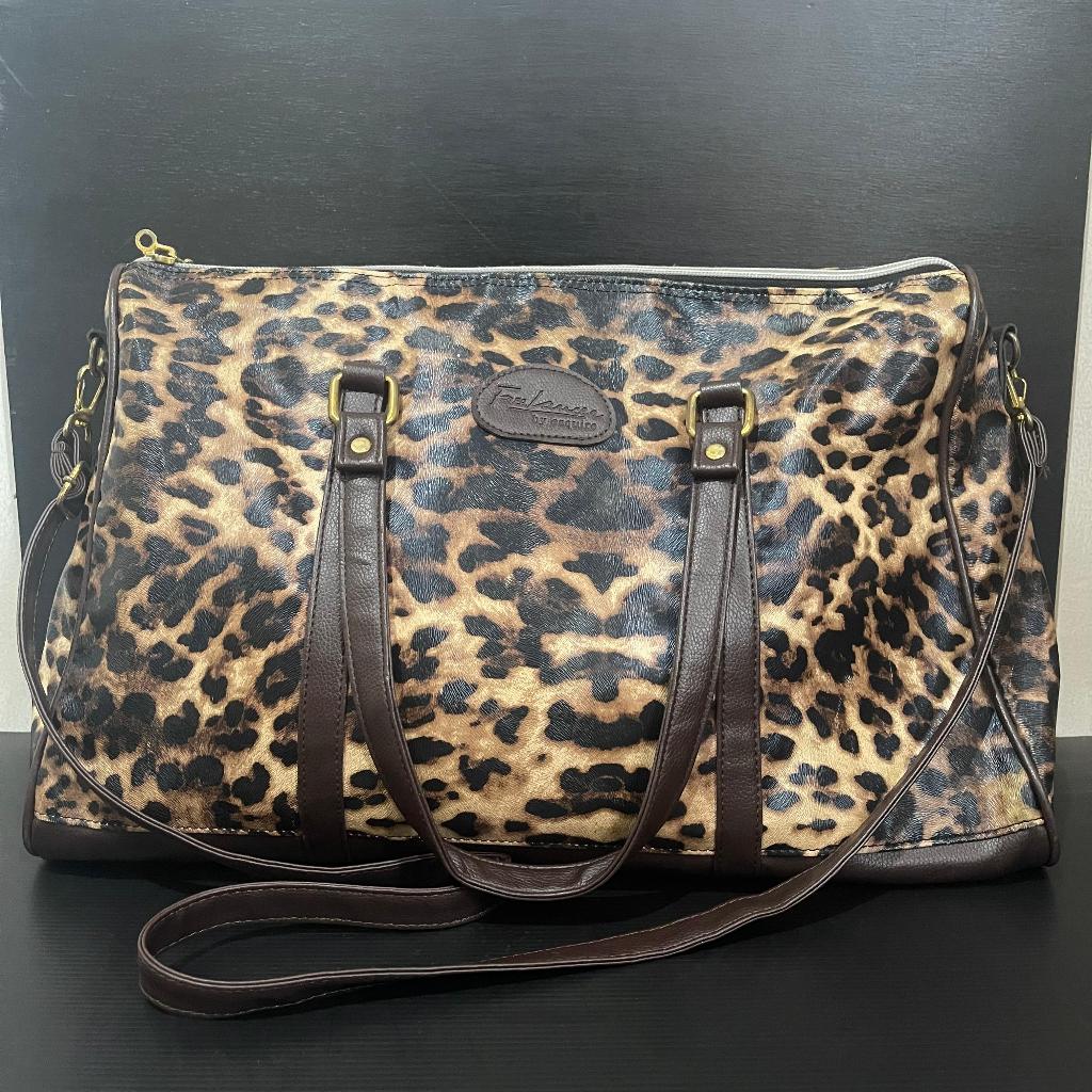Tas Mudik Freelancer by Esquire Sling Bag Animal Print Leather