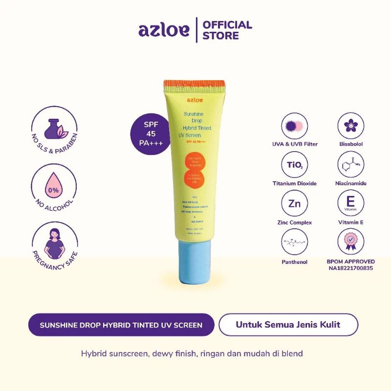 Azloe tinted sunscreen