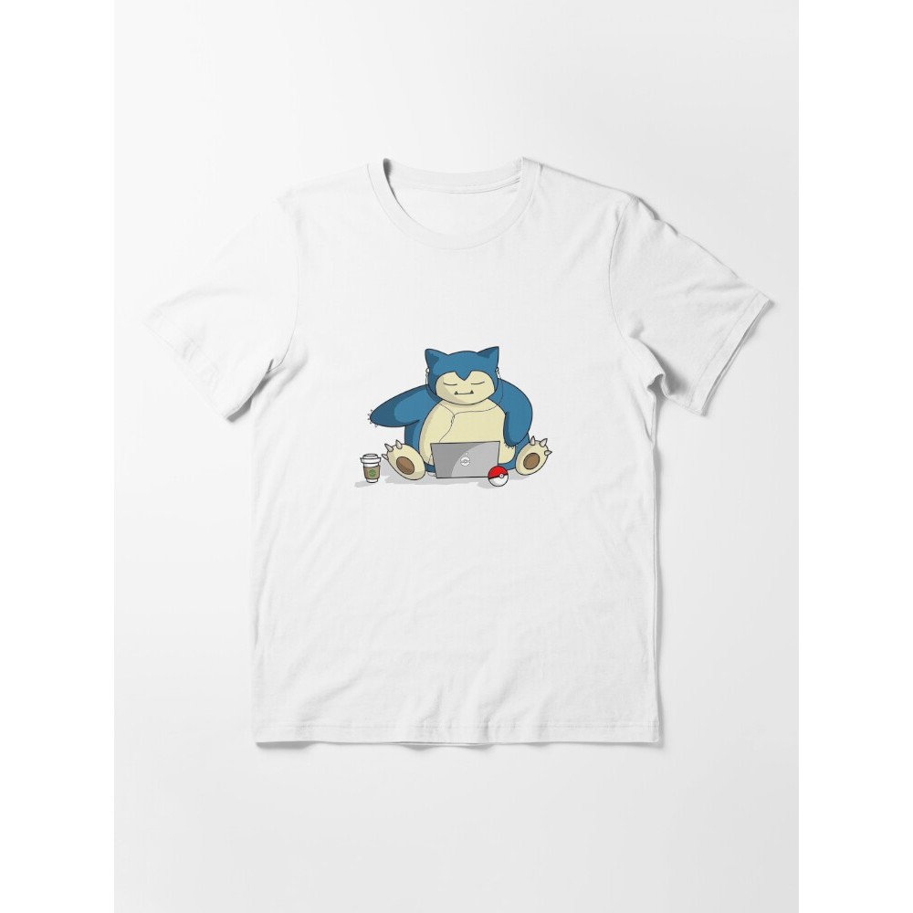 Kaos Polos Kaos Cartoon Anime Funny Cute Snorlax Cartoon Anime Memes