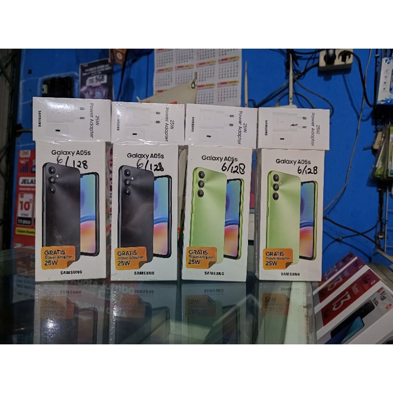 samsung a05s ram 6/128gb baru