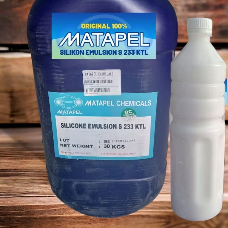 Matapel S233Ktl S233E Silicone Emulsi Murni Original Bahan  Semir Ban