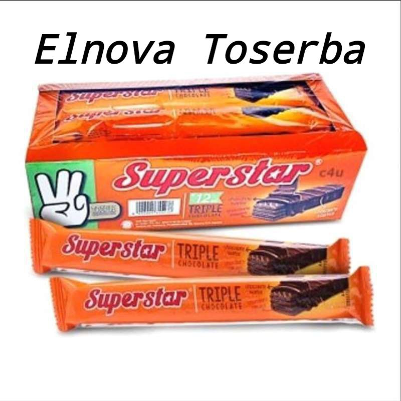 

Superstar TCW Box, 1 Box isi 20, Wafer Superstar Enak Termurah Terlaris