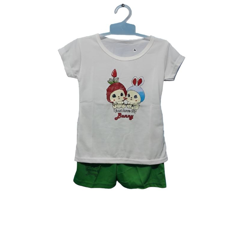 baju stelan bayi anak perempuan ukuran 1 - 4 tahun