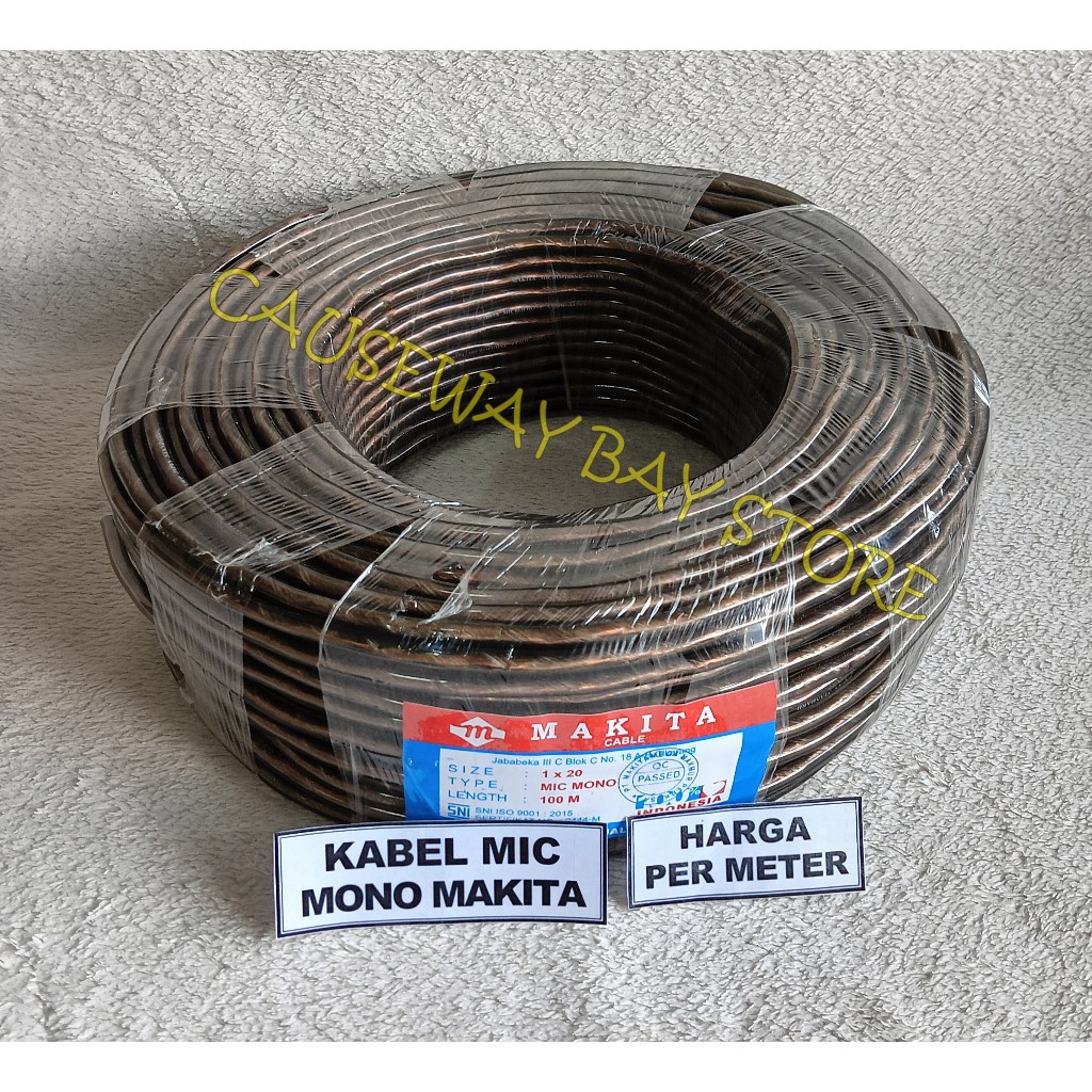 KABEL MIC MONO PER METER MAKITA