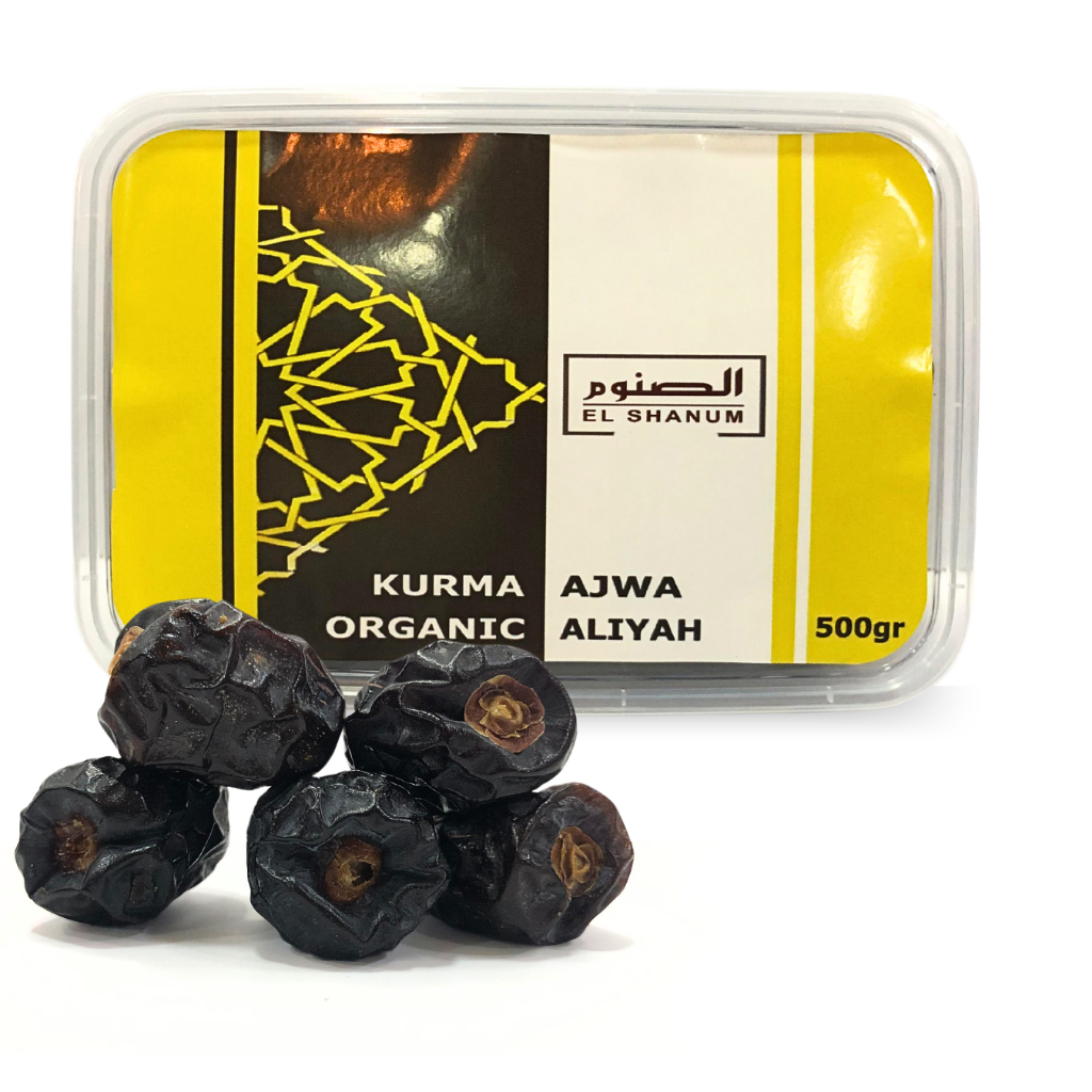 

Kurma Ajwa Organik 500gr / Kurma Ajwa Aliyah / Kurma Ajwa Medina / Kurma Ajwa Asli