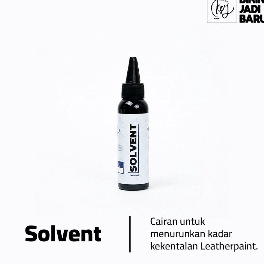 

HEMAT BESAR Pengencer Cat Sepatu KSJ Solvent Leather Paint
