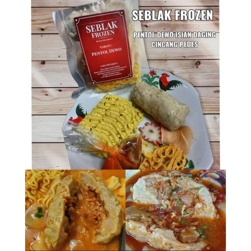 

SEBLAK FROZEN PENTOL DEWO BY YUK NING