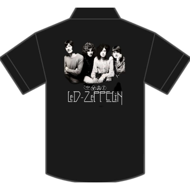 LED-ZEPPELIN BAND KEMEJA WORKSHIRT