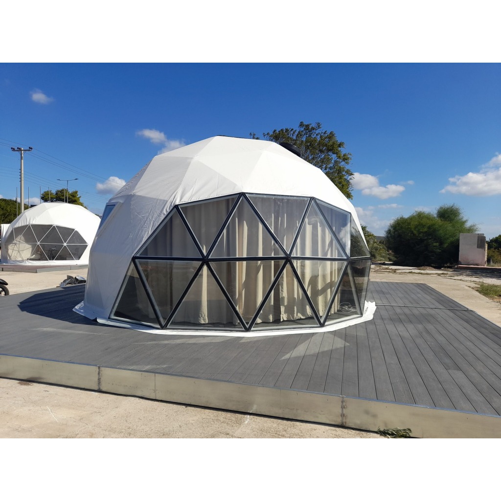 TENDA glamping geodesic dome camping