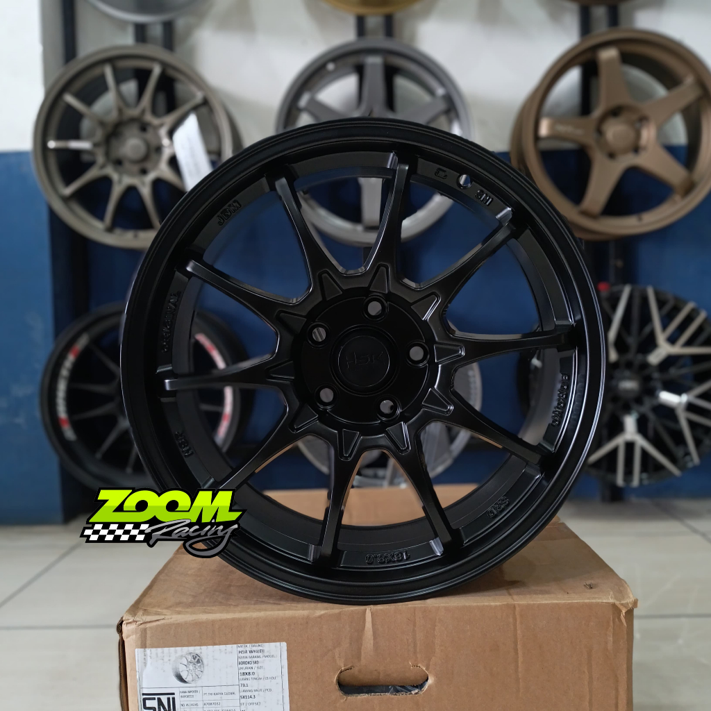Velg Mobil HSR Boroko SRD Ring 18 Velg Mobil Innova, Xtrail, Xforce, Xpander, Stargazer, Creta