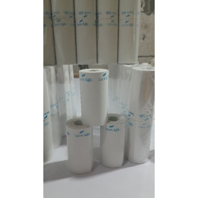 

kertas kasir thermal logo bjb 58/57x30mm paket 1 pak isi 10roll