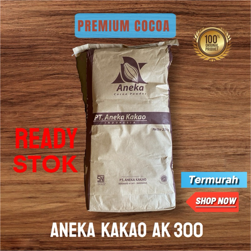 

Aneka Kakao AK 300 Dark Kemasan Sak 25 KG Pure 100% Tanpa Campuran