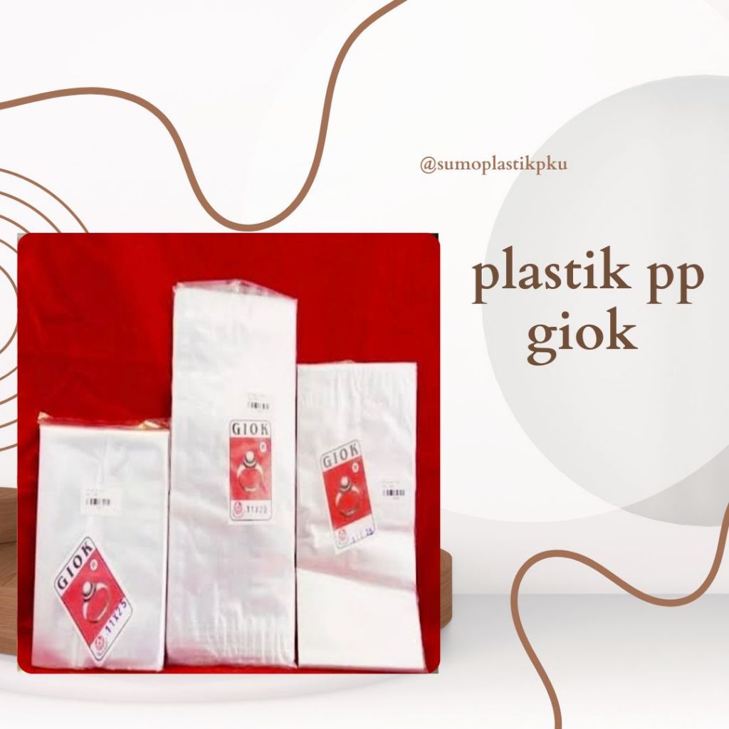Plastik PP bening /Plastik PP/PP Giok
