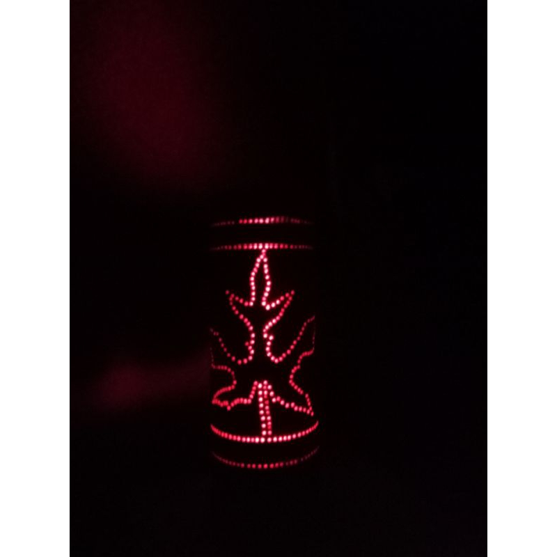 Lampu hias kamar tidur dari bambu